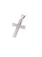 Women's White Gold Cross 14K