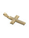 Gold Kreuz 14K mit Kette