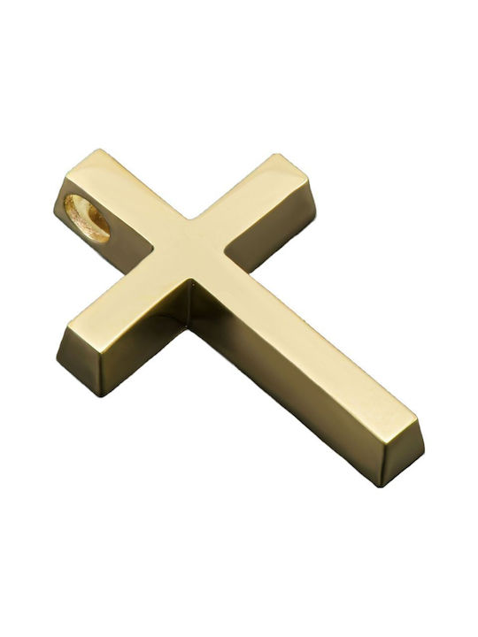 Gold Kreuz 14K mit Kette