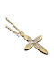 Women's Gold Cross 14K with Chain