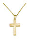 Women's Gold Cross 14K with Chain