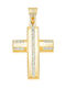 Q-Jewellery Women's Gold Cross 14K