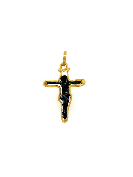 Men's Gold Cross 14K