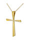 Gold Kreuz 18K mit Kette