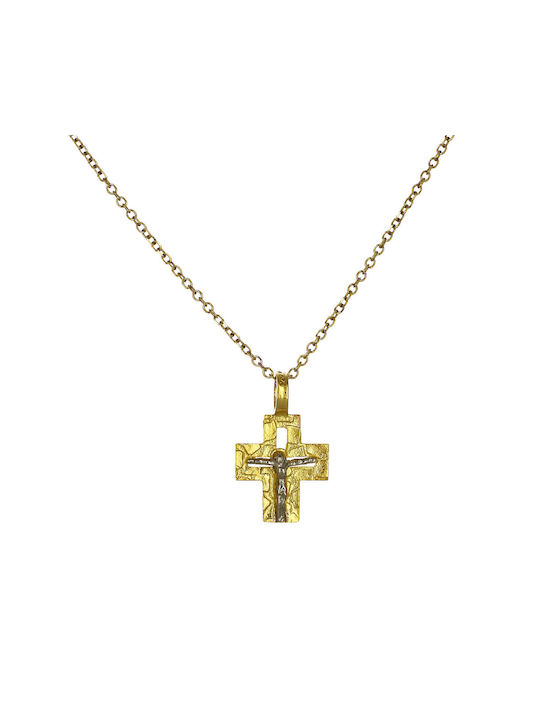 Damen Gold Kreuz 9K