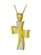 Women's Gold Cross 14K