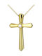 Women's Gold Cross 14K with Chain