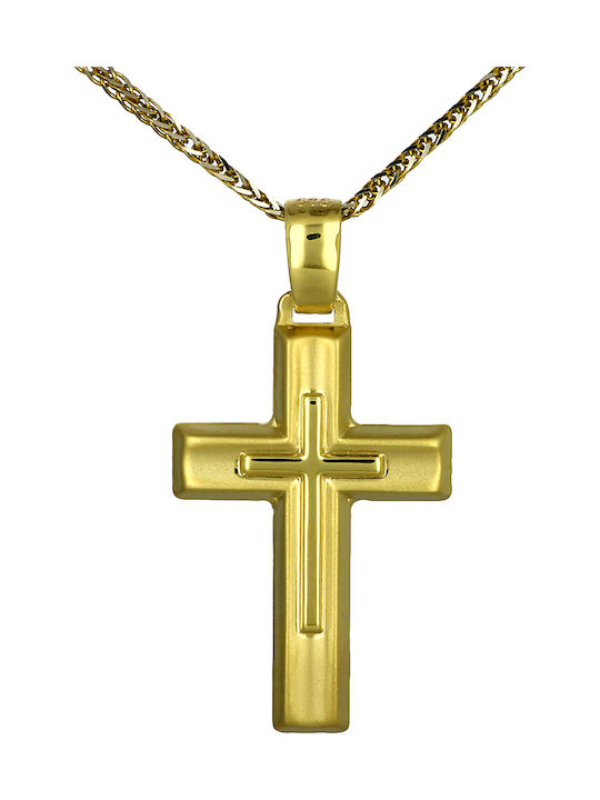 Men's Gold Cross 14K