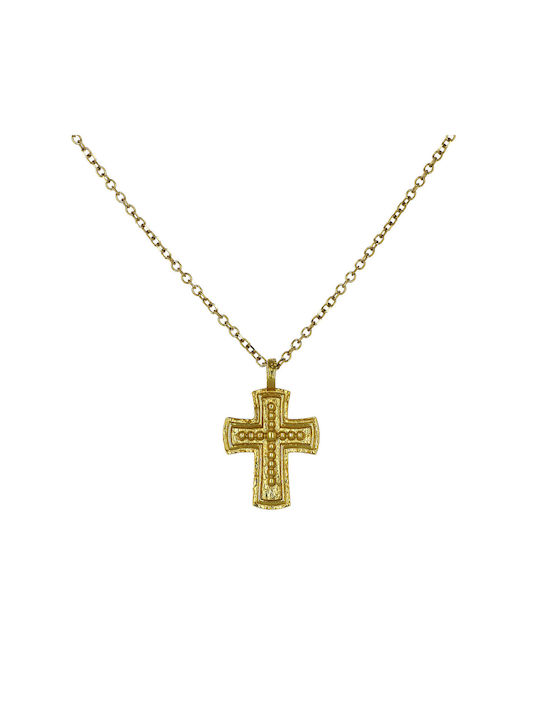 Damen Gold Kreuz 9K