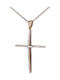 Rose Gold Cross 18K