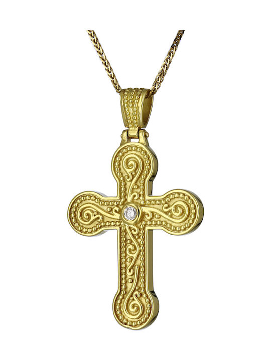 Women's Gold Cross 18K