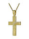 Femeiesc Aur Cruce 14K