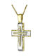 Femeiesc Aur Cruce 14K