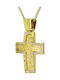 Femeiesc Aur Cruce 14K