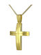 Men's Gold Cross 14K