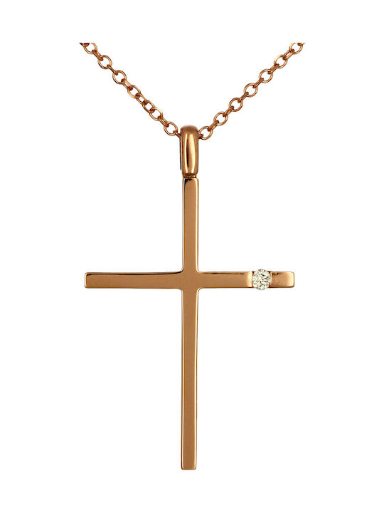 Aur Roz Cruce 14K