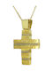 Men's Gold Cross 14K