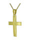 Men's Gold Cross 14K