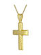 Men's Gold Cross 14K