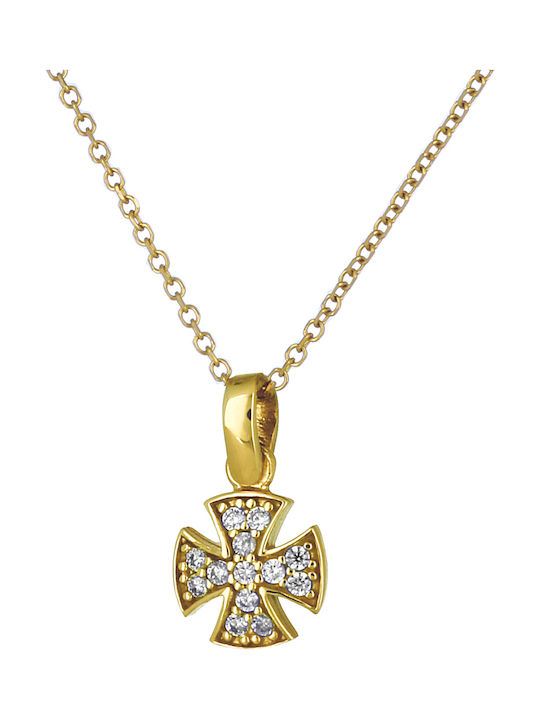 Women's Gold Cross 14K