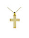 Men's Gold Cross 14K