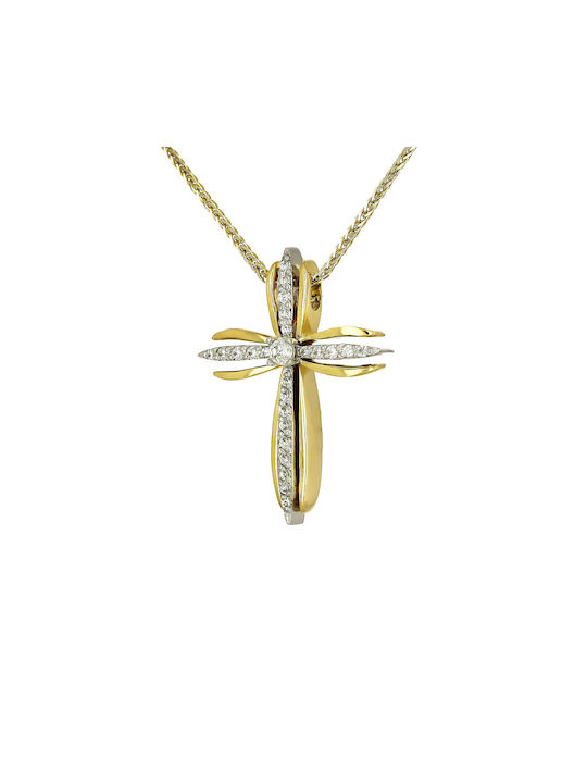 Women's Gold Cross 14K