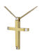 Damen Gold Kreuz 14K