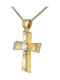 Femeiesc Aur Cruce 14K