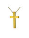 Herren Gold Kreuz 14K