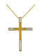 Femeiesc Aur Cruce 14K