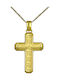 Men's Gold Cross 14K