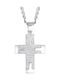 Men's Cross from Silver with Chain