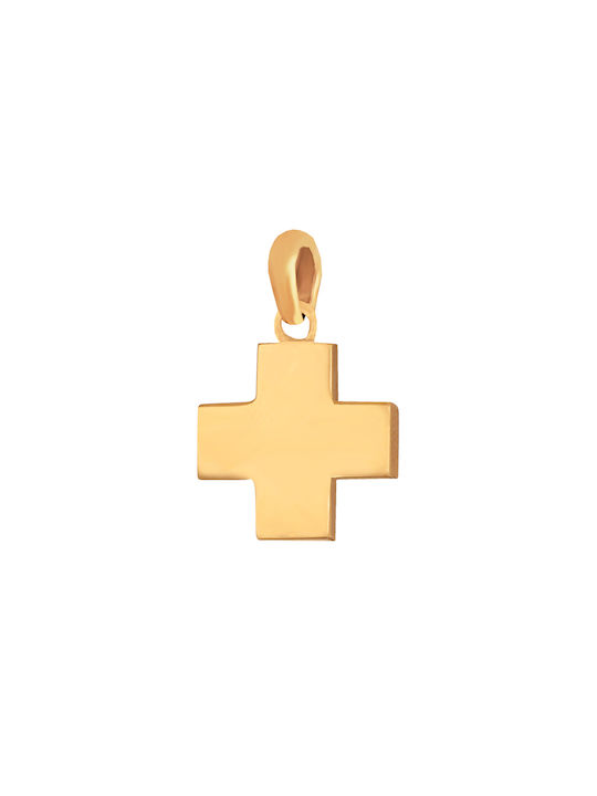 Men's Gold Cross 14K