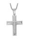 Women's White Gold Cross 14K with Chain