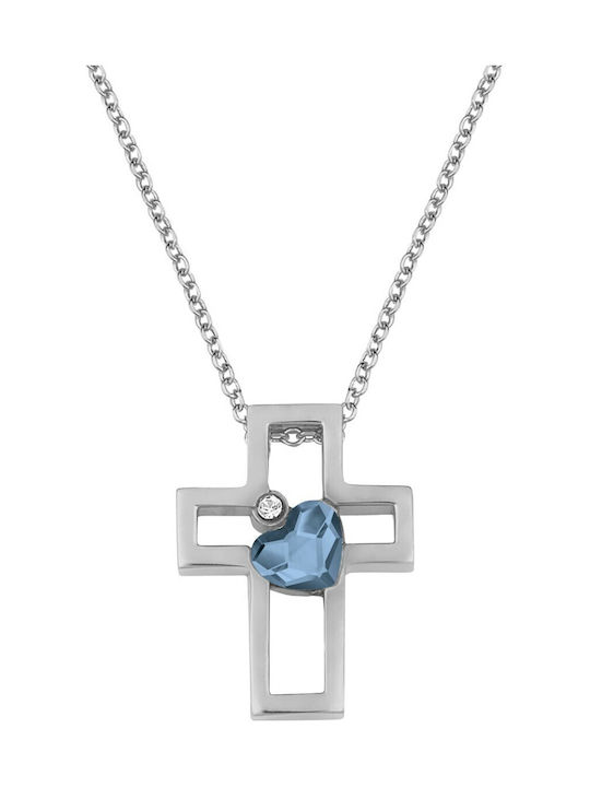 Cross from Silver with Chain