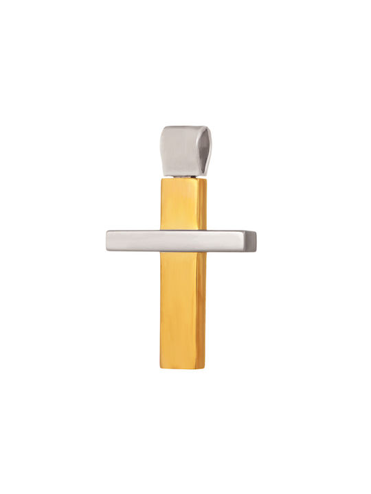 Men's Gold Cross 18K