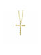 Women's Gold Cross 14K with Chain