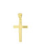 Gold Cross 14K Double Sided