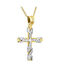 Femeiesc Aur Cruce 14K