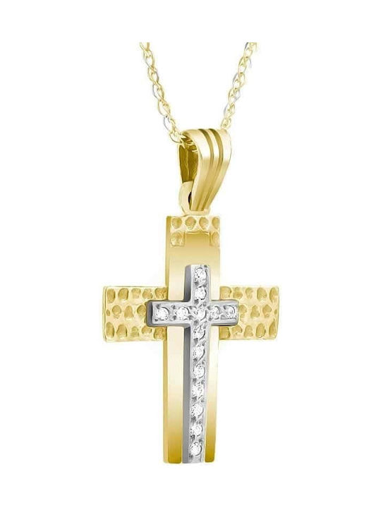 Women's Gold Cross 14K