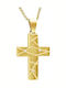 Eforo Дамски Златен Кръст 14K