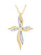 Women's Gold Cross 14K