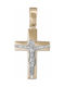 Gold Cross 14K with the Crucified