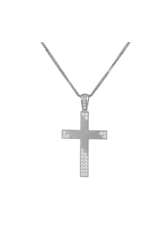 Women's Gold Cross 14K with Chain