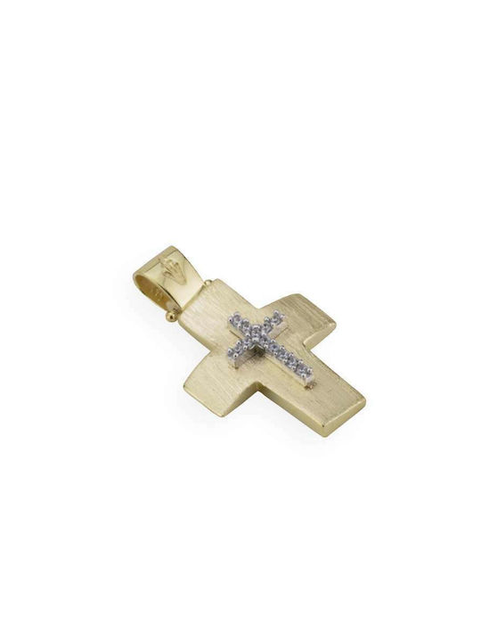 Damen Gold Kreuz 9K Goldsmith