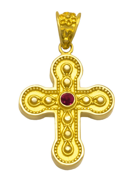 Savvas Design Gold Byzantine Cross 18K