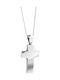 Art d or Men's White Gold Cross 14K with Chain