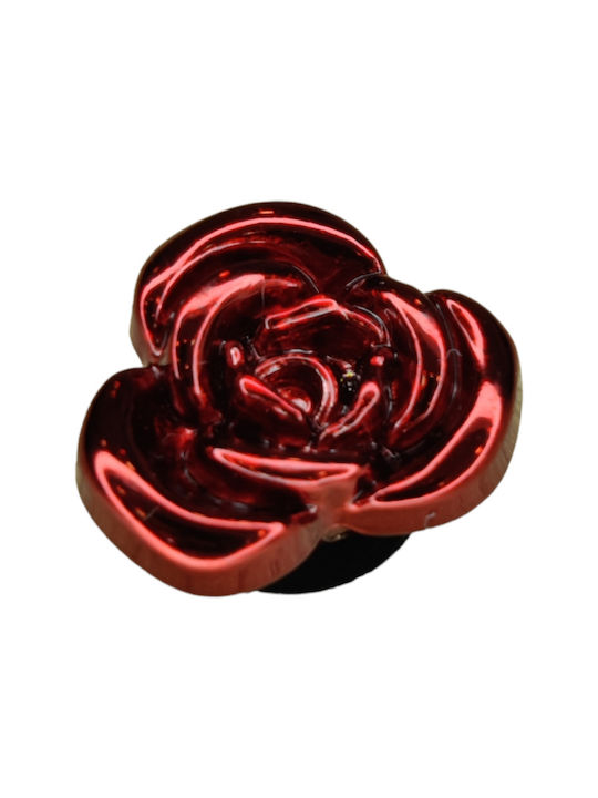 Jibbitz Decorative Shoe Flower Red