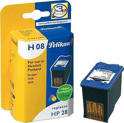 Pelikan H22 Συμβατό Μελάνι Εκτυπωτή InkJet HP Μαύρο 1τμχ