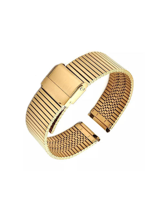 Metallic Bracelet Gold 22mm